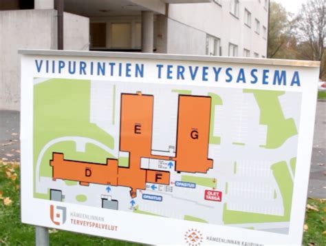 pääterveysasema hämeenlinna|Viipurintien terveysasema, Hämeenlinna